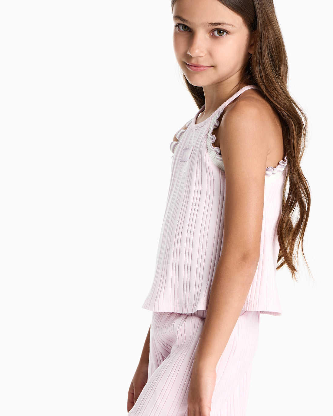 Emporio Armani Kids Set in Light Lilac Emporio Armani