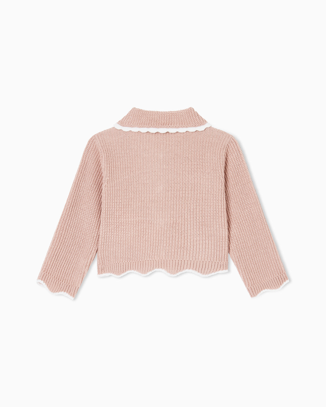 Scalloped Edge Cardigan Emporio Armani