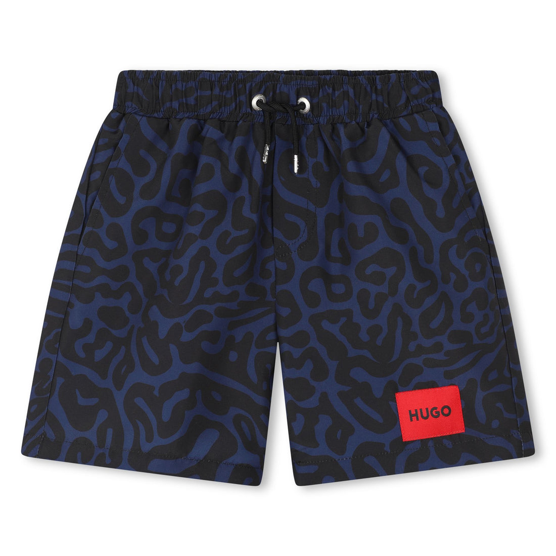 Medieval Blue Cheetah Swim Shorts