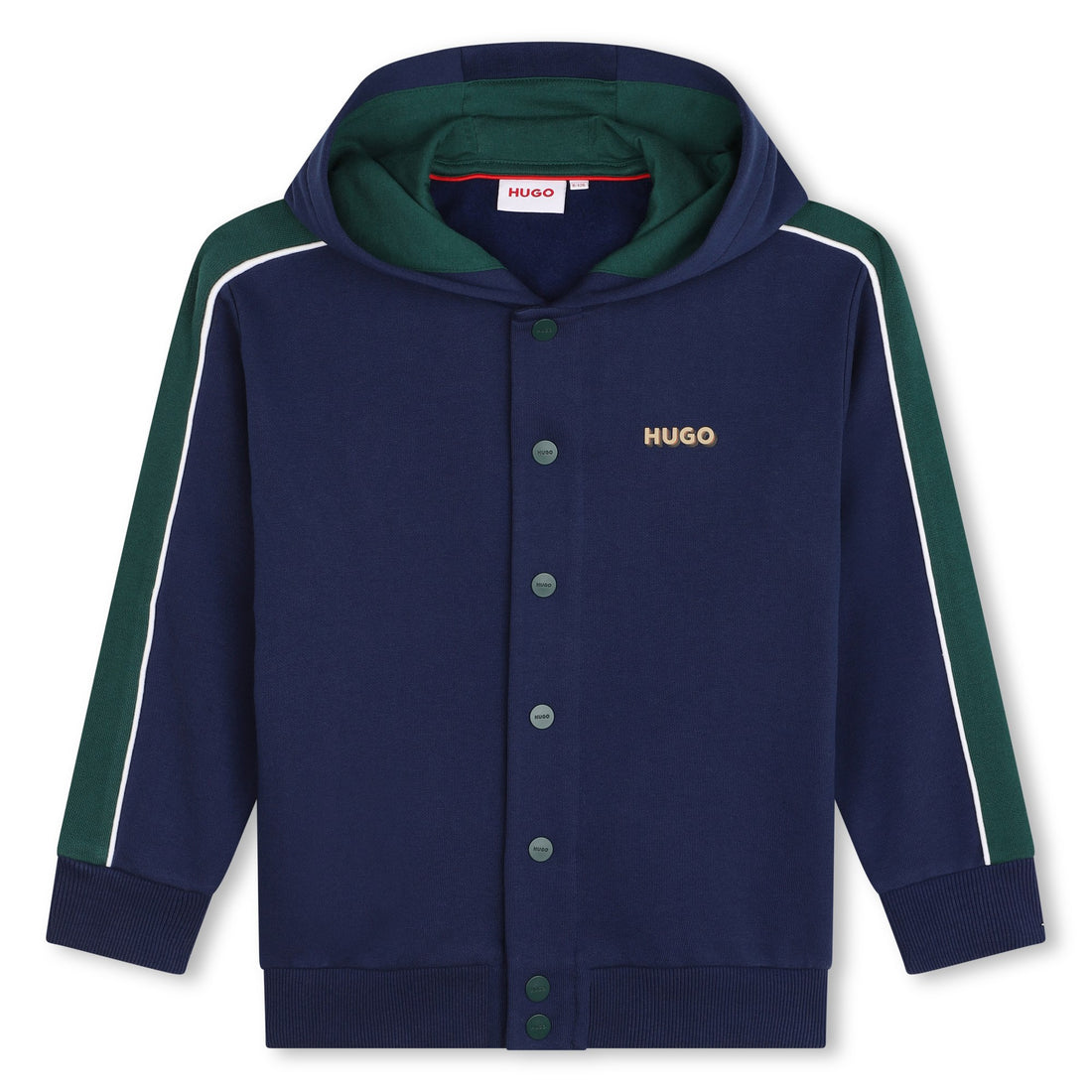 Hugo Hooded Fleece Cardigan