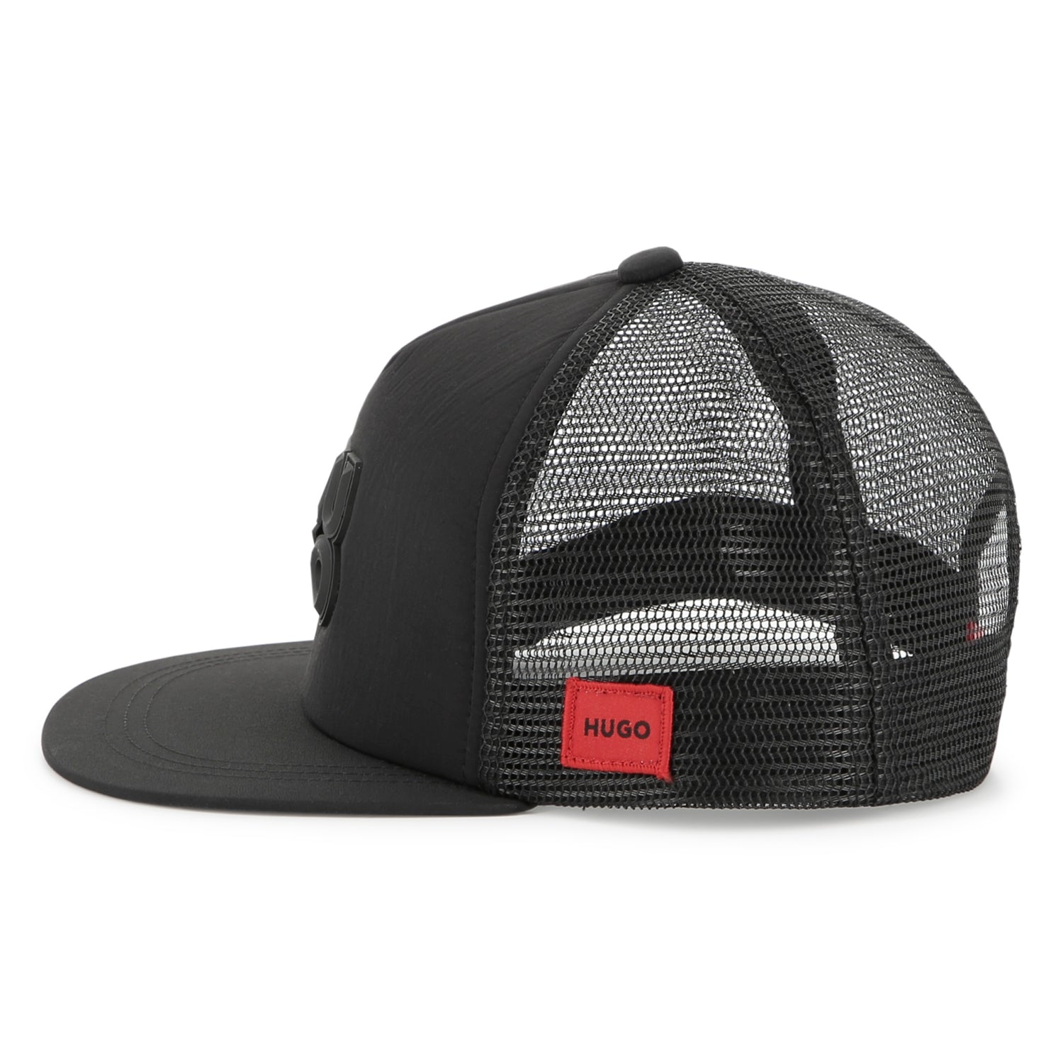 Mesh Trucker Cap with Embossed Logo