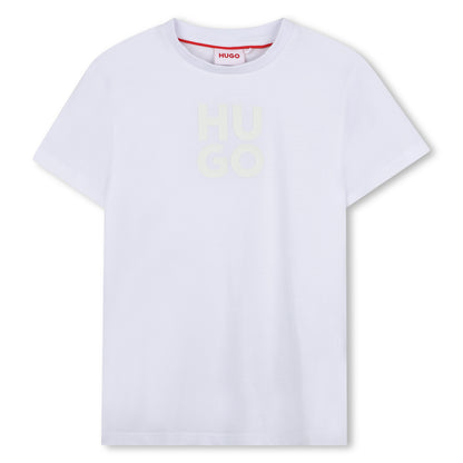 Short-Sleeved T-Shirt with Bold Logo