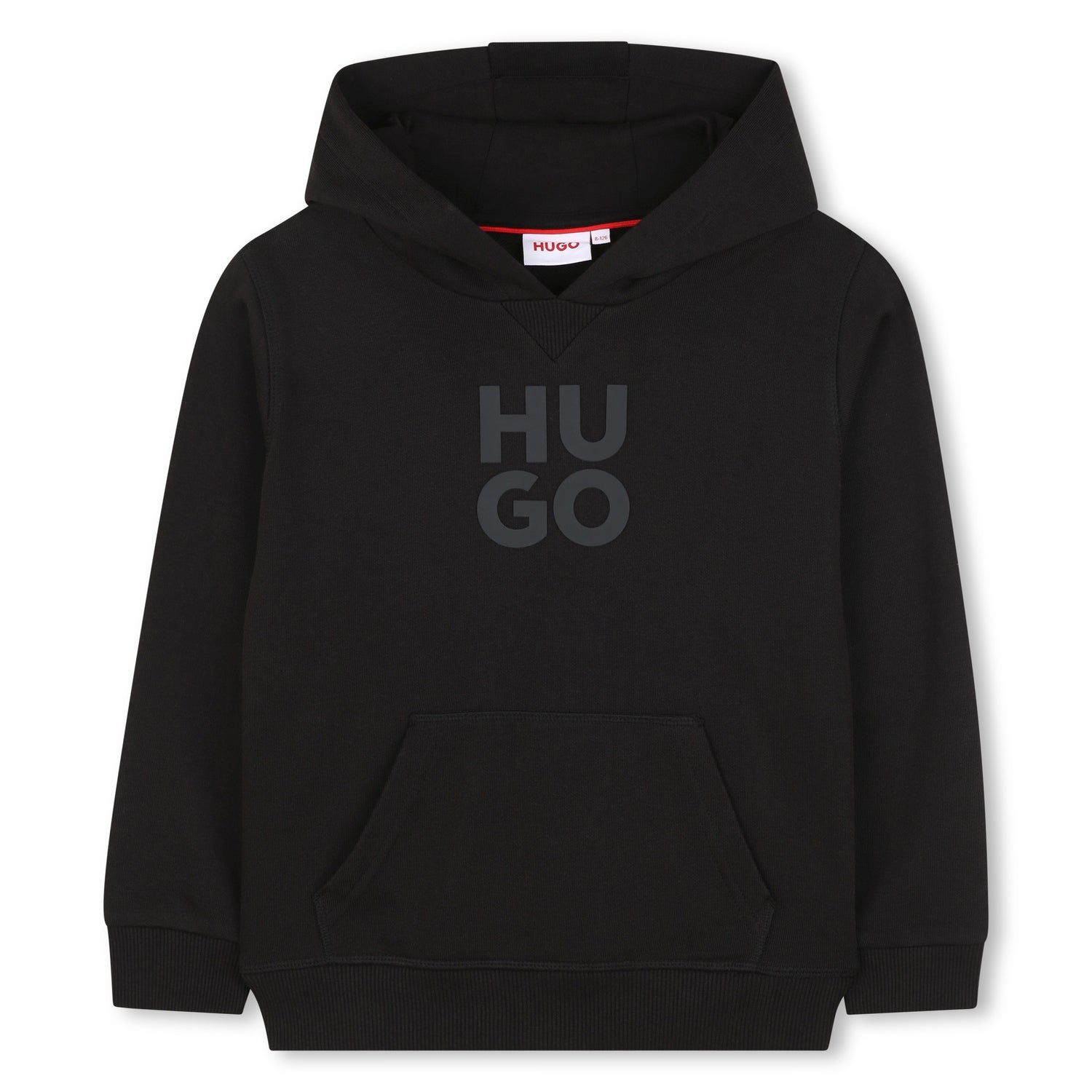 Hooded Sweatshirt with Embossed Logo