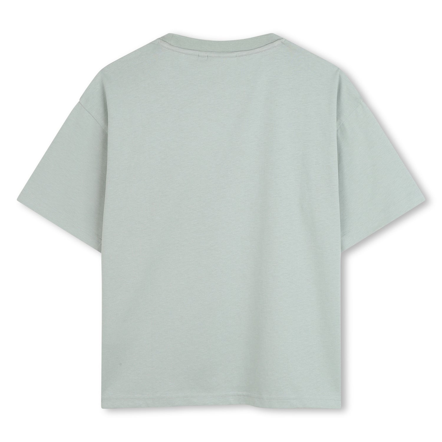 Organic Cotton Short Sleeve T-Shirt with Small High-Density Logo