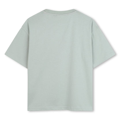 Organic Cotton Short Sleeve T-Shirt with Small High-Density Logo