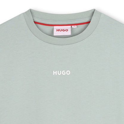 Organic Cotton Short Sleeve T-Shirt with Small High-Density Logo