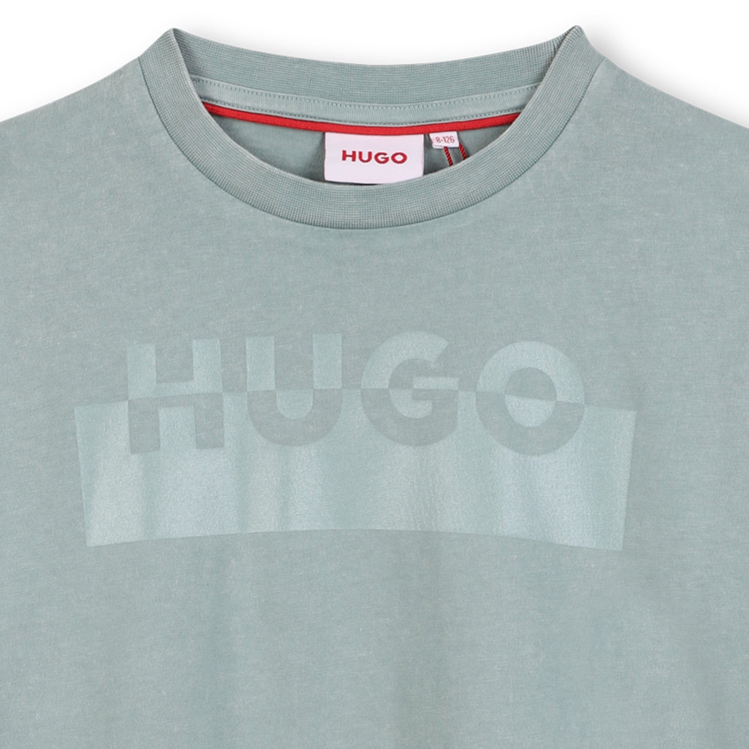 Logo Print Cotton T-Shirt for Boys