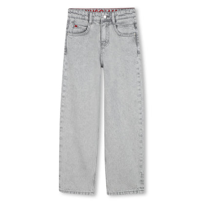 Light Wash Cotton Denim Jeans for Boys