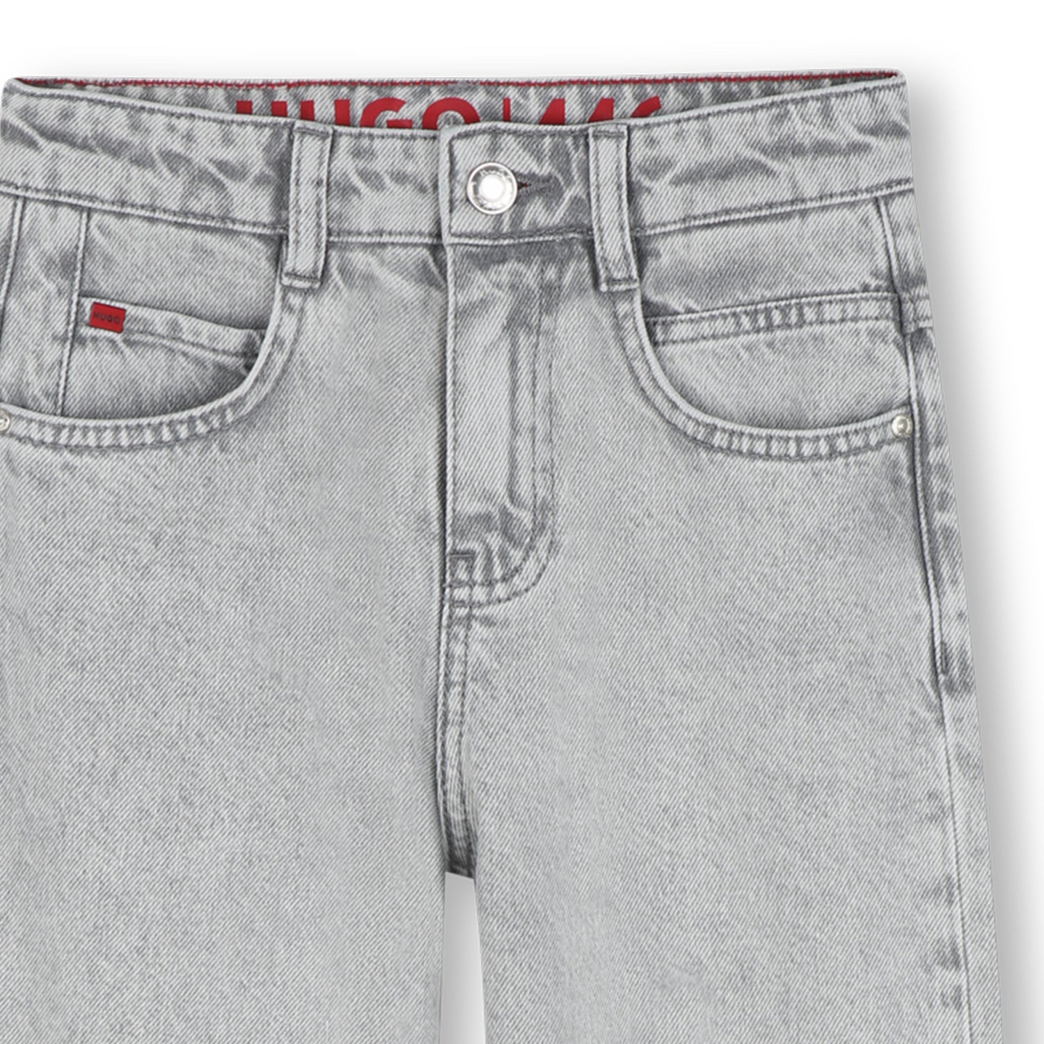 Light Wash Cotton Denim Jeans for Boys