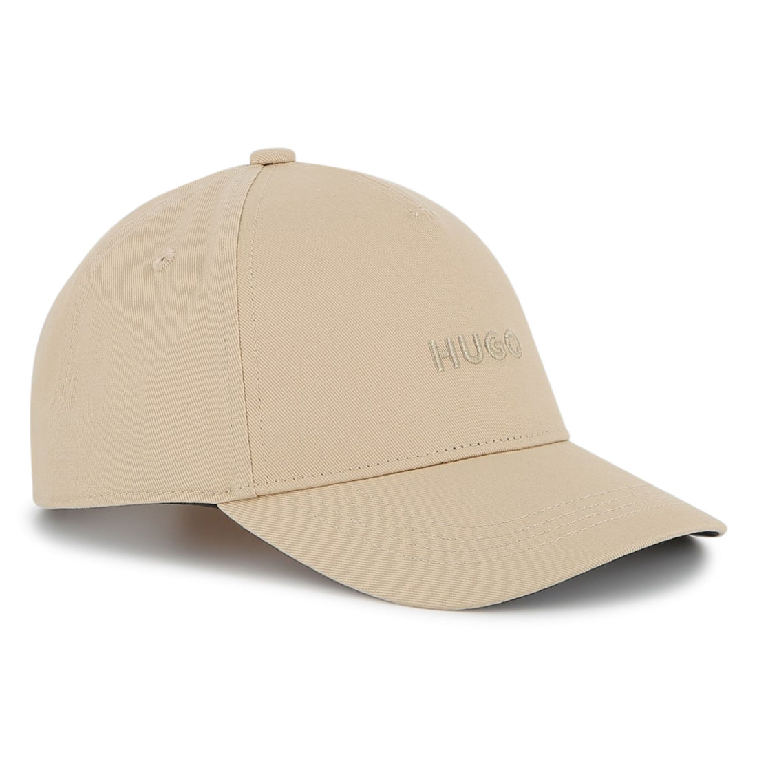 Stone Twill Cap with High-Density Embroidered Logo