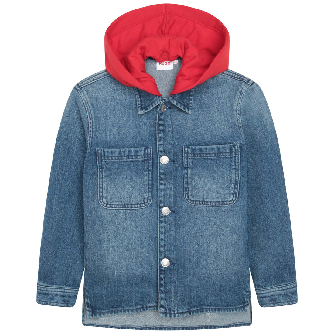 Denim Hooded Jacket