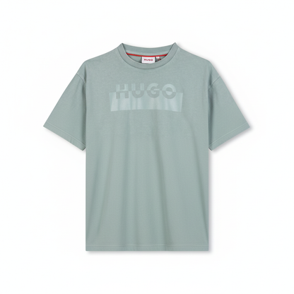 Logo Print Cotton T-Shirt for Boys