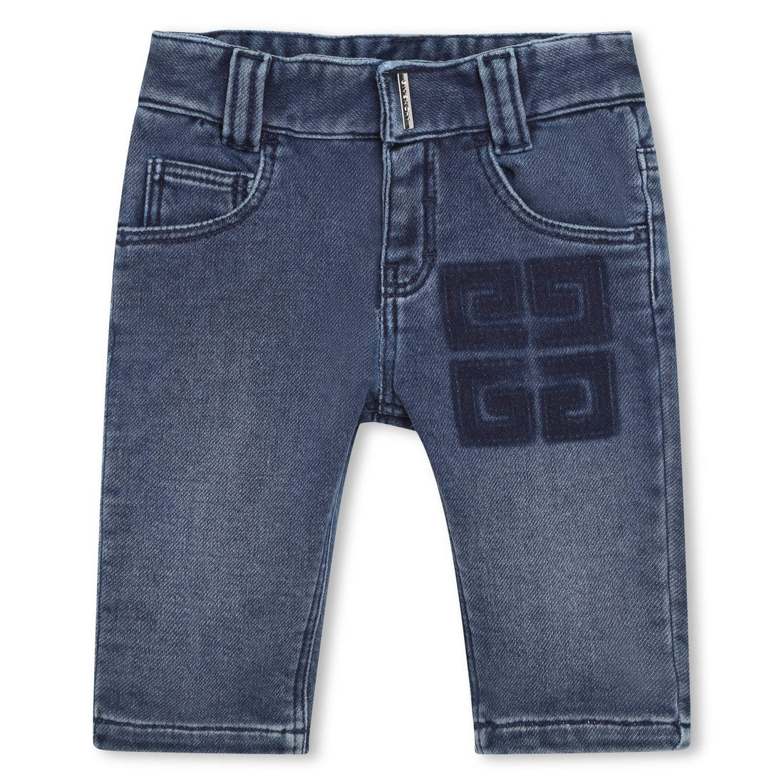 Adjustable Denim Trousers