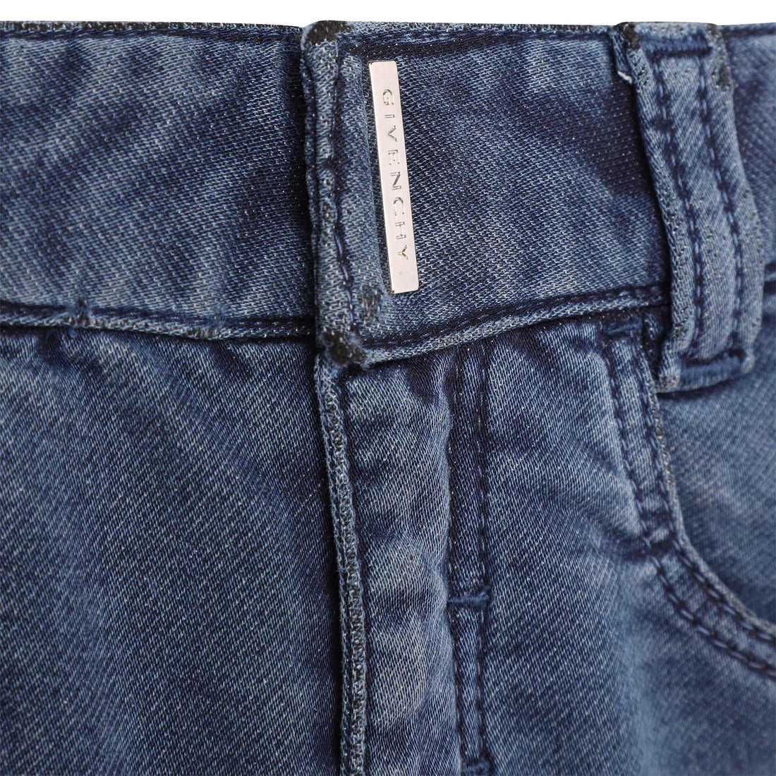 Adjustable Denim Trousers