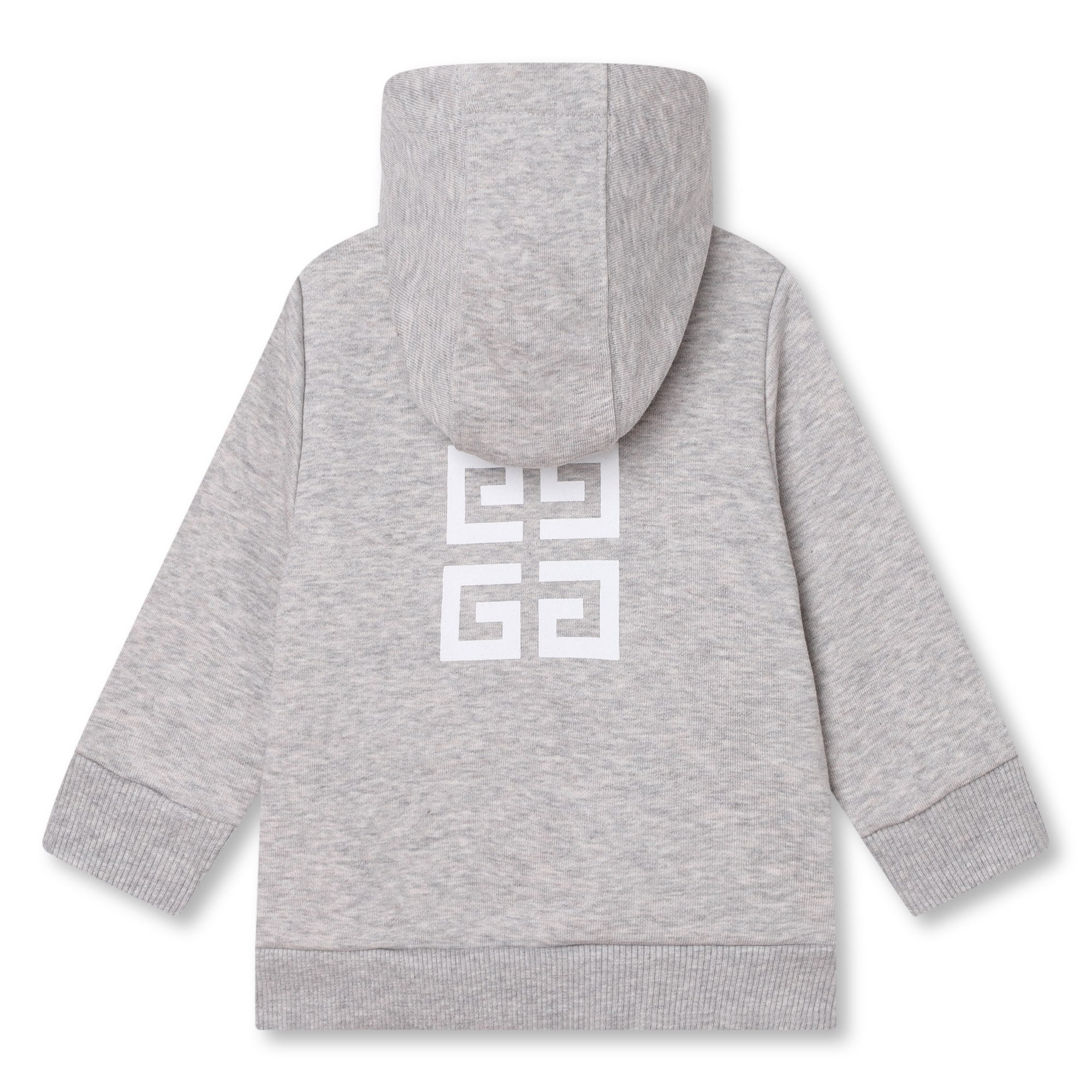 Fleece Hooded Cardigan