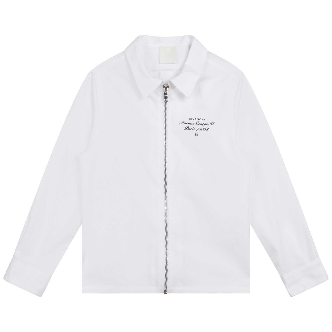 Zipped Long Sleeve Shirt