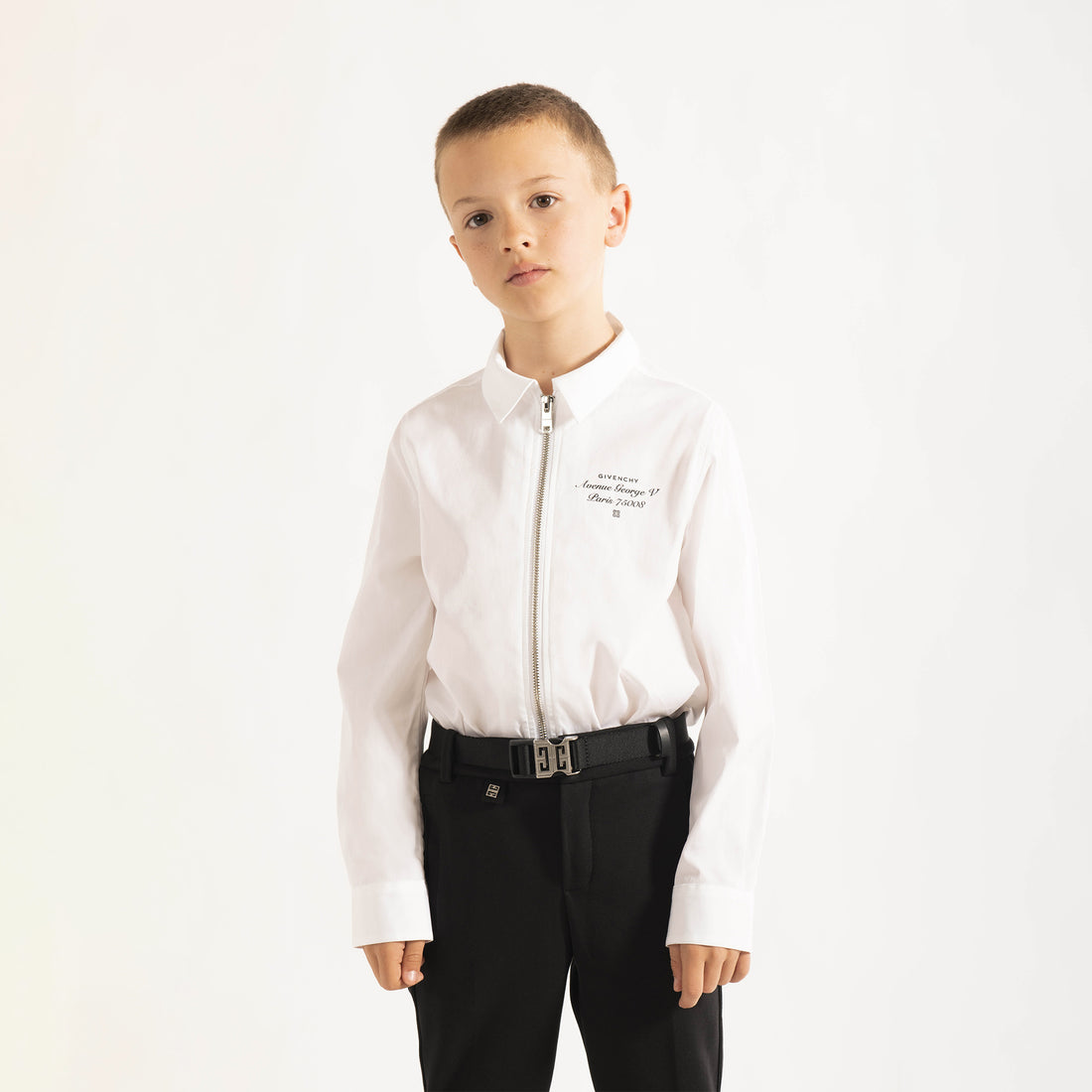 Zipped Long Sleeve Shirt