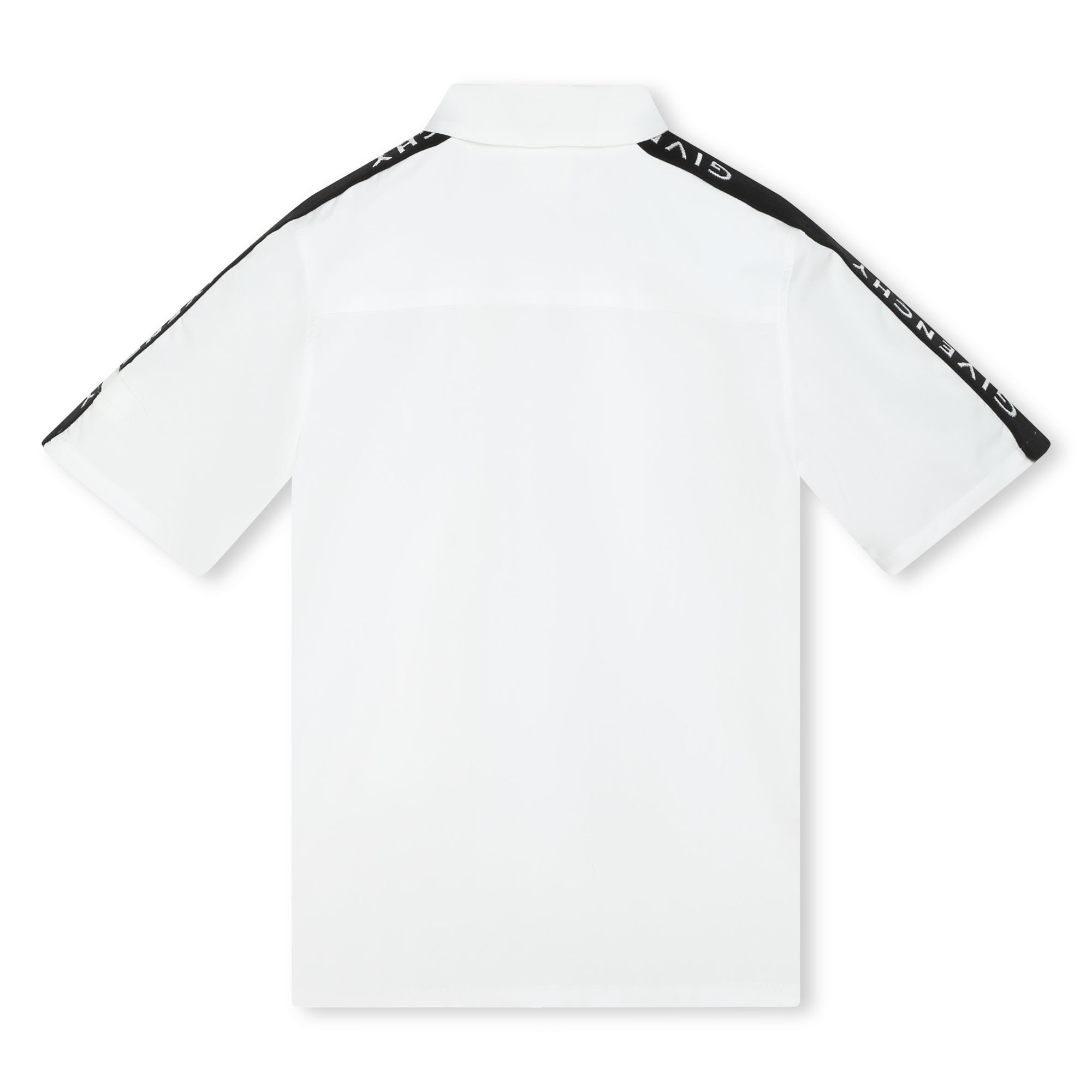 Short Sleeve Shirt with Zip Closure