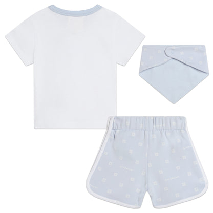 T-Shirt, Shorts, and Bandana Set