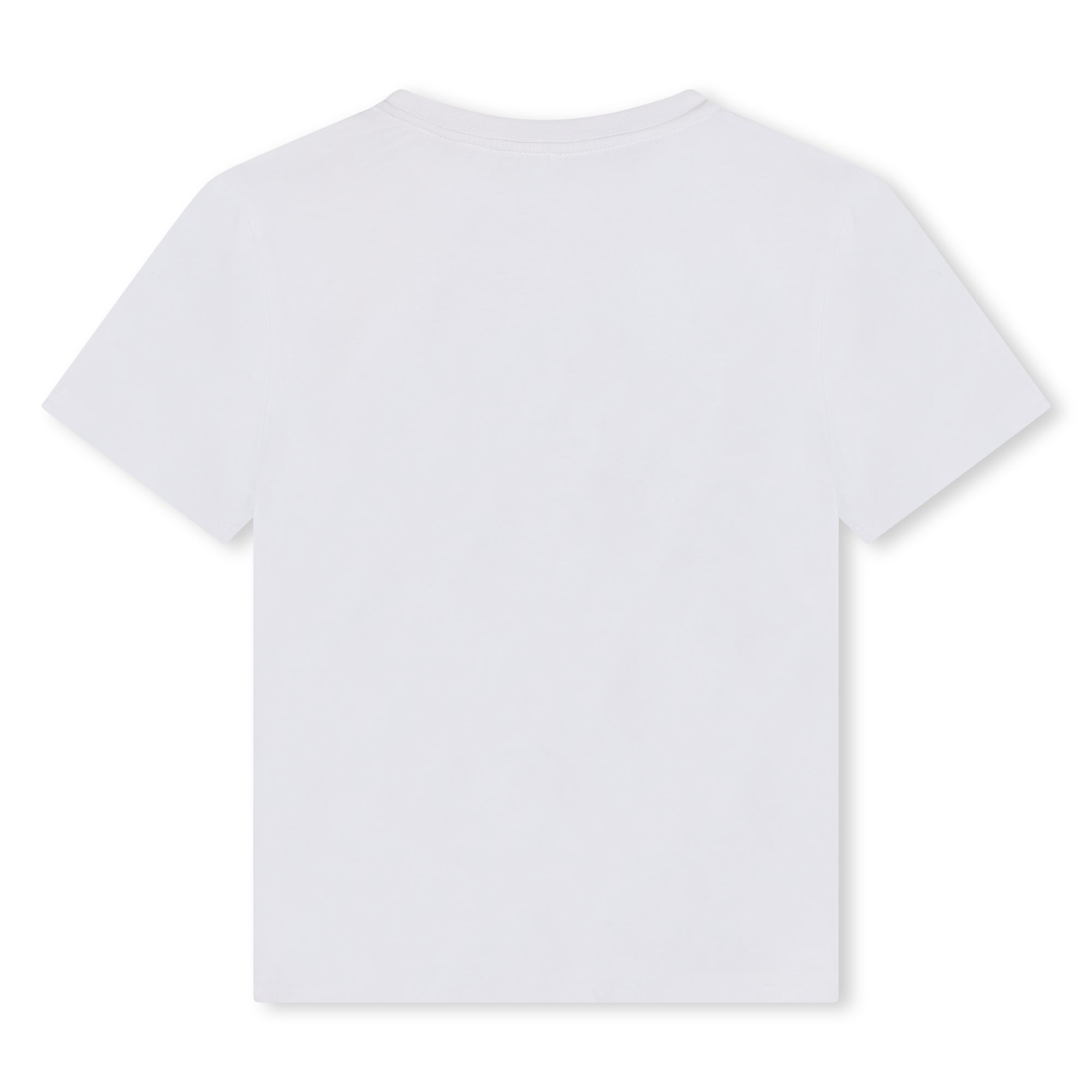 Denim Logo White Tee-Shirt