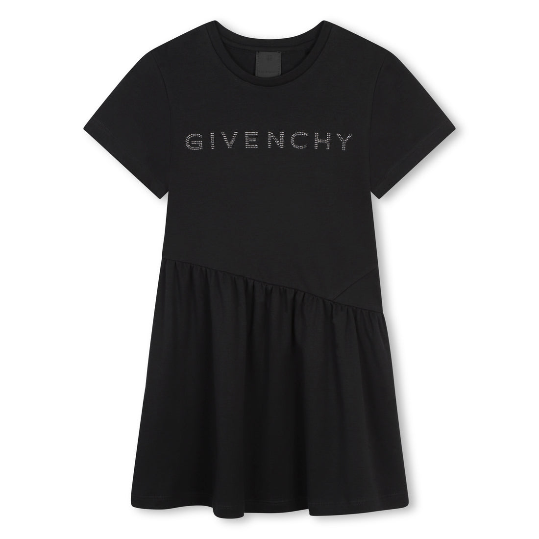 Black Short Sleeved Dress