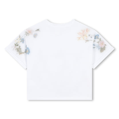 Short Sleeves White Tee-Shirt