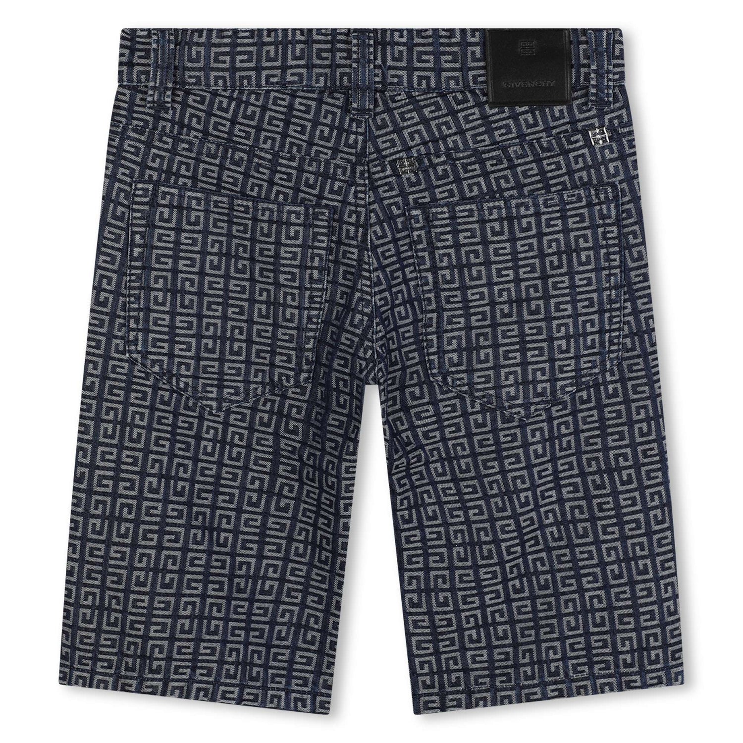 Denim Blue Bermuda Shorts for Kids