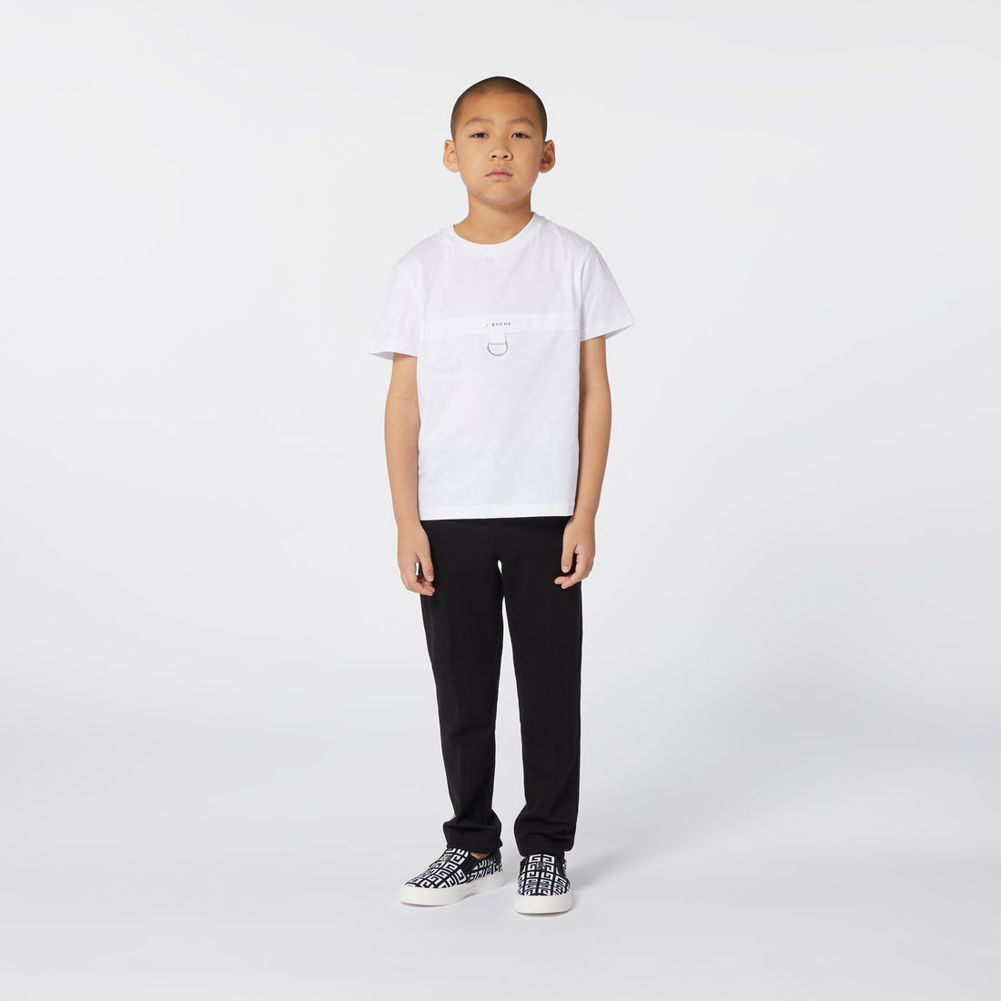 Short Sleeve White Tee