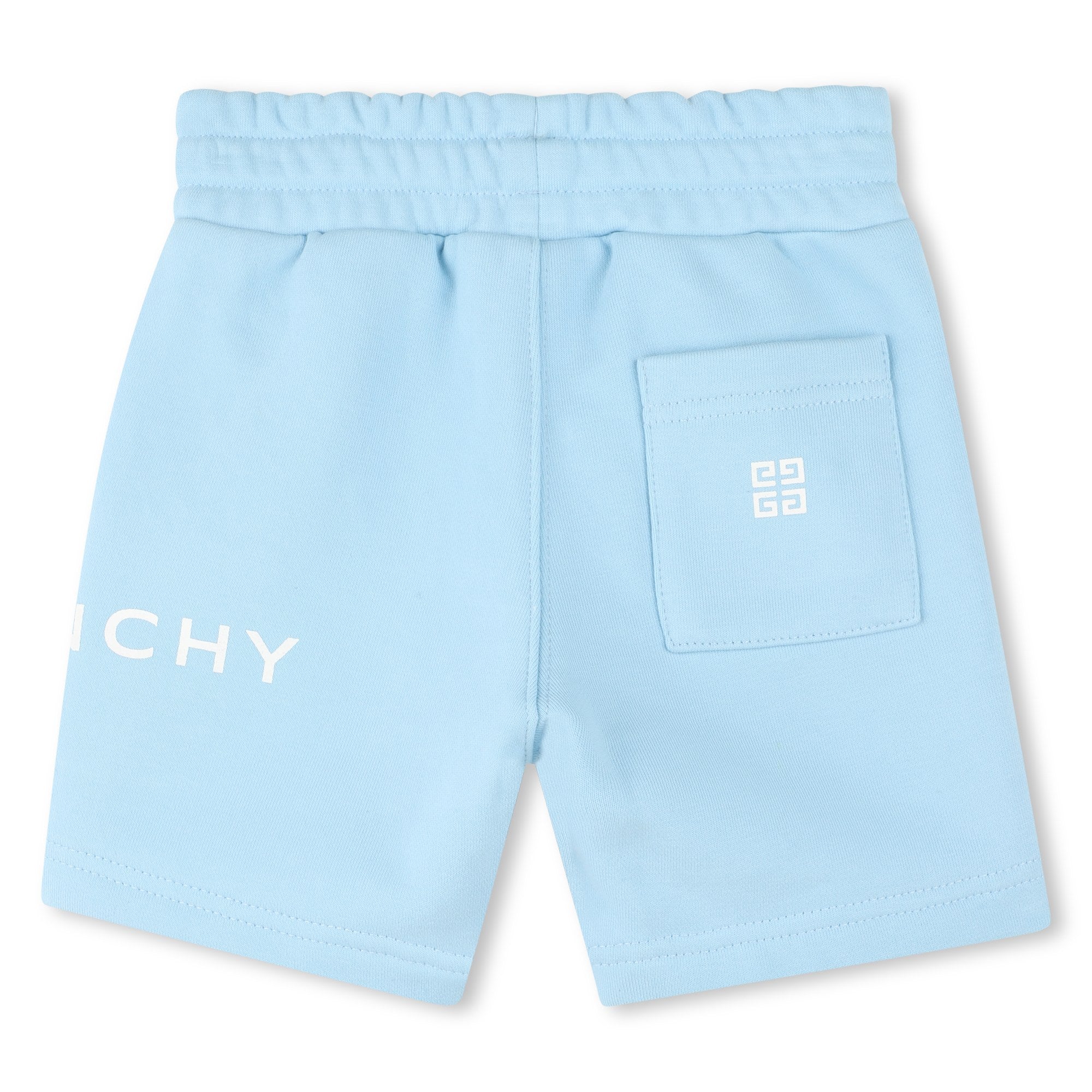 Logo Print Cotton Shorts