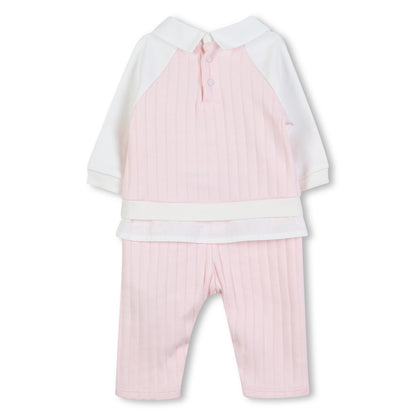 Jersey All-In-One with Poplin Collar and Givenchy Print
