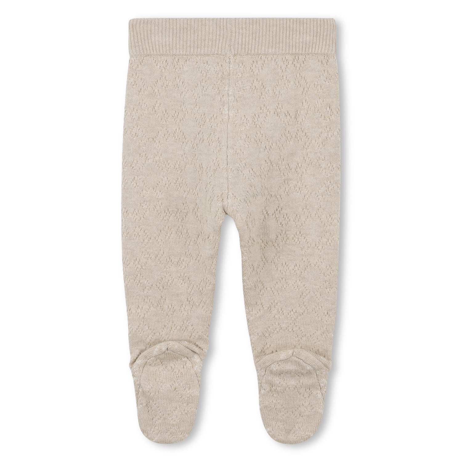 Knitted Cardigan, Leggings and Hat Set in Cotton and Cashmere
