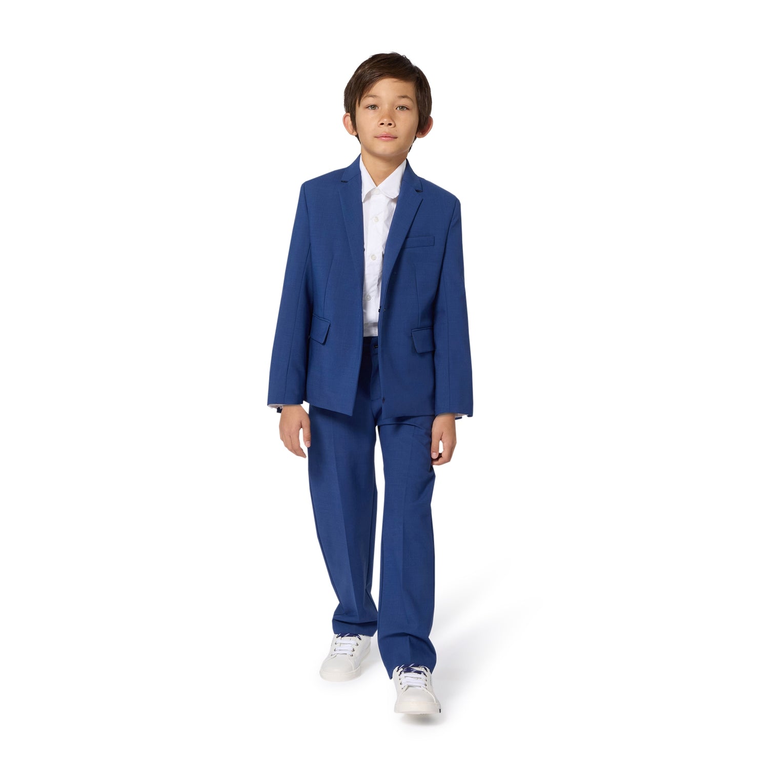 White Cotton Poplin Shirt with All-Over Givenchy Print and Braided Trim