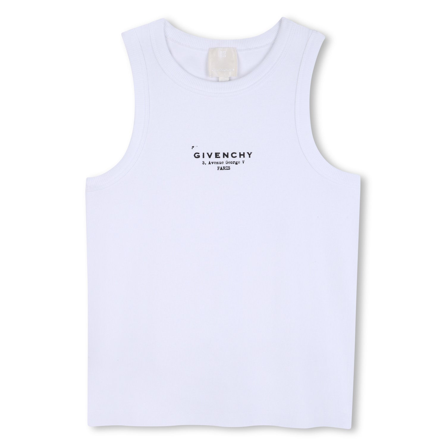 Ribbed Cotton Tank Top Givenchy