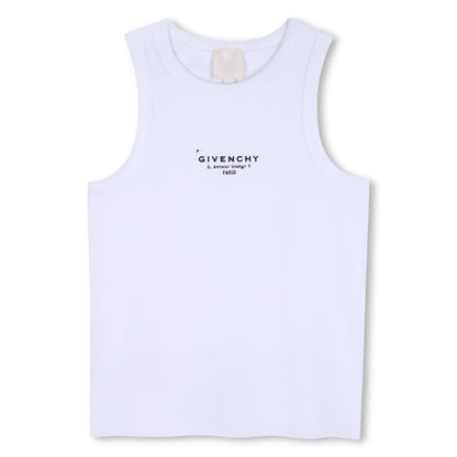 Ribbed Cotton Tank Top Givenchy