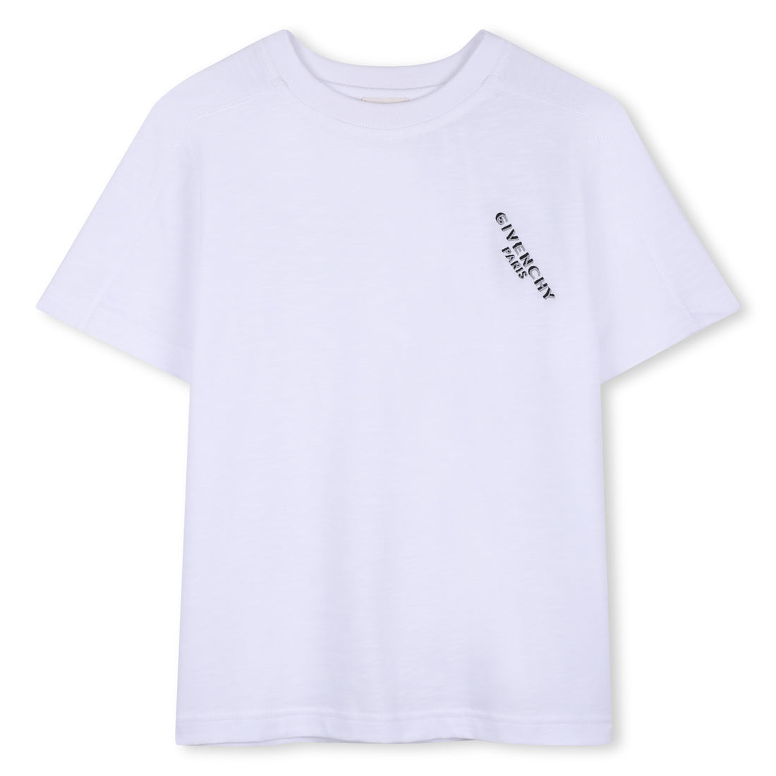 Diagonal Logo Cotton Tee Givenchy