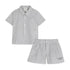 Striped Poplin Shirt and Shorts Set with Elasticated Waist Givenchy