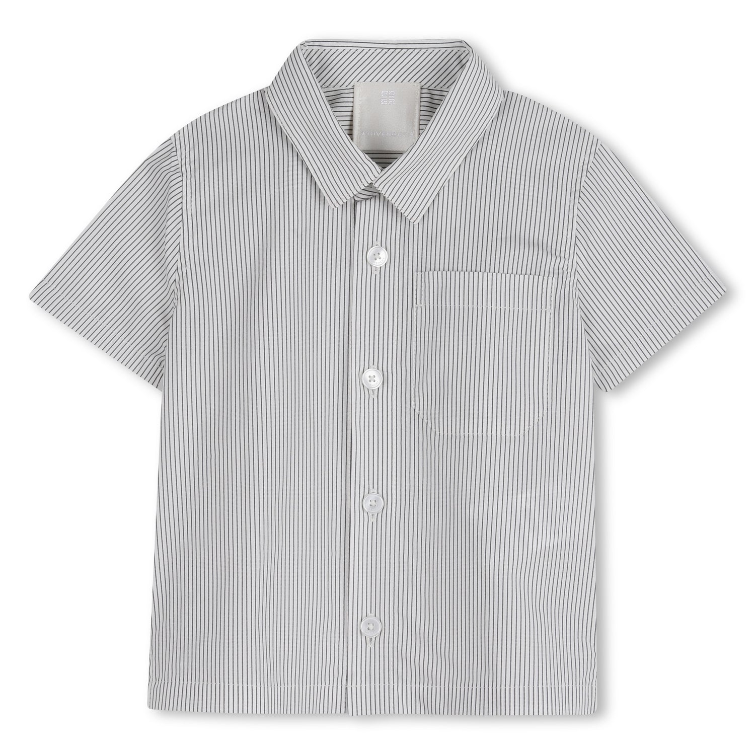 Striped Poplin Shirt and Shorts Set with Elasticated Waist Givenchy