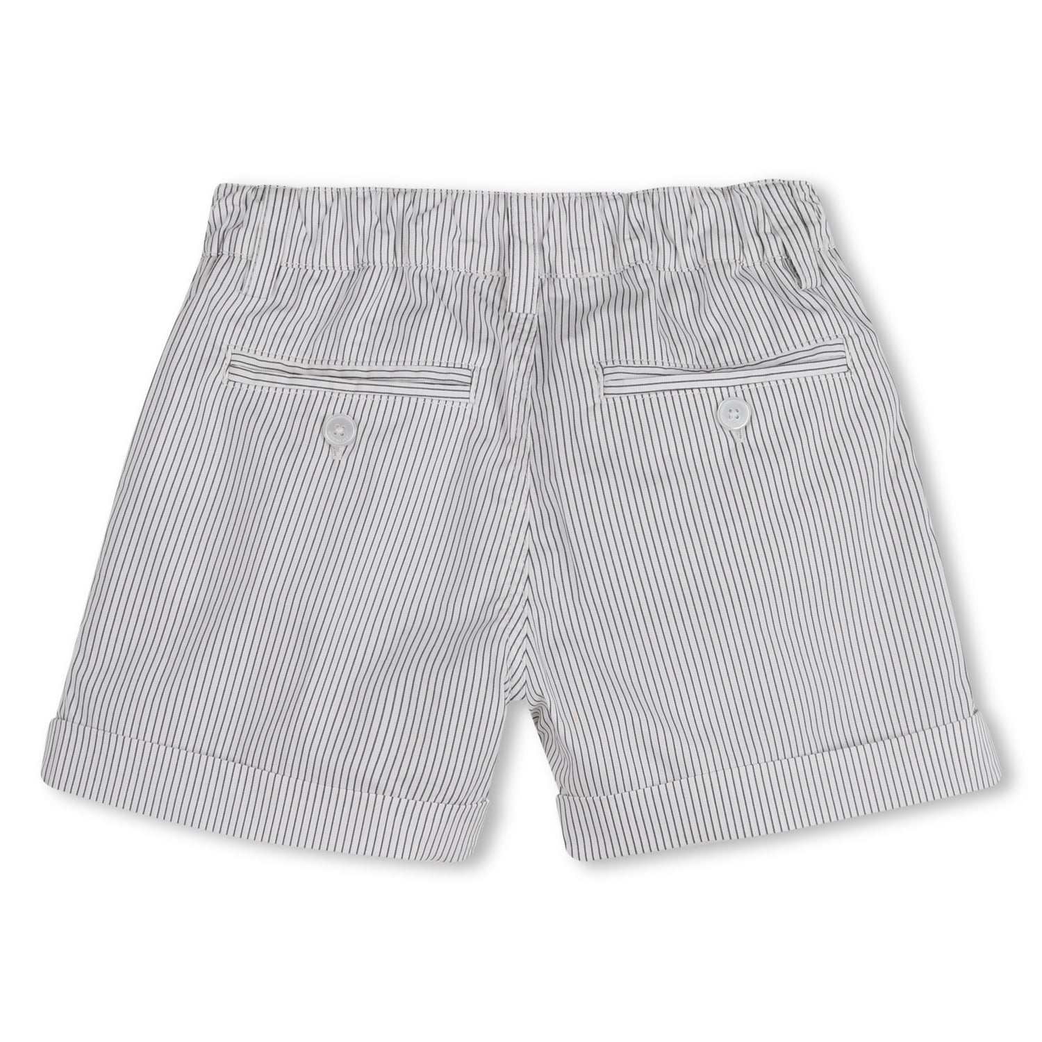 Striped Poplin Shirt and Shorts Set with Elasticated Waist Givenchy