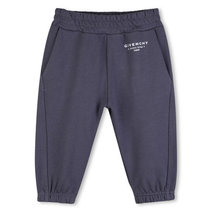 Fleece Jogger Pants with Elasticated Waist and Twisted Seams Givenchy