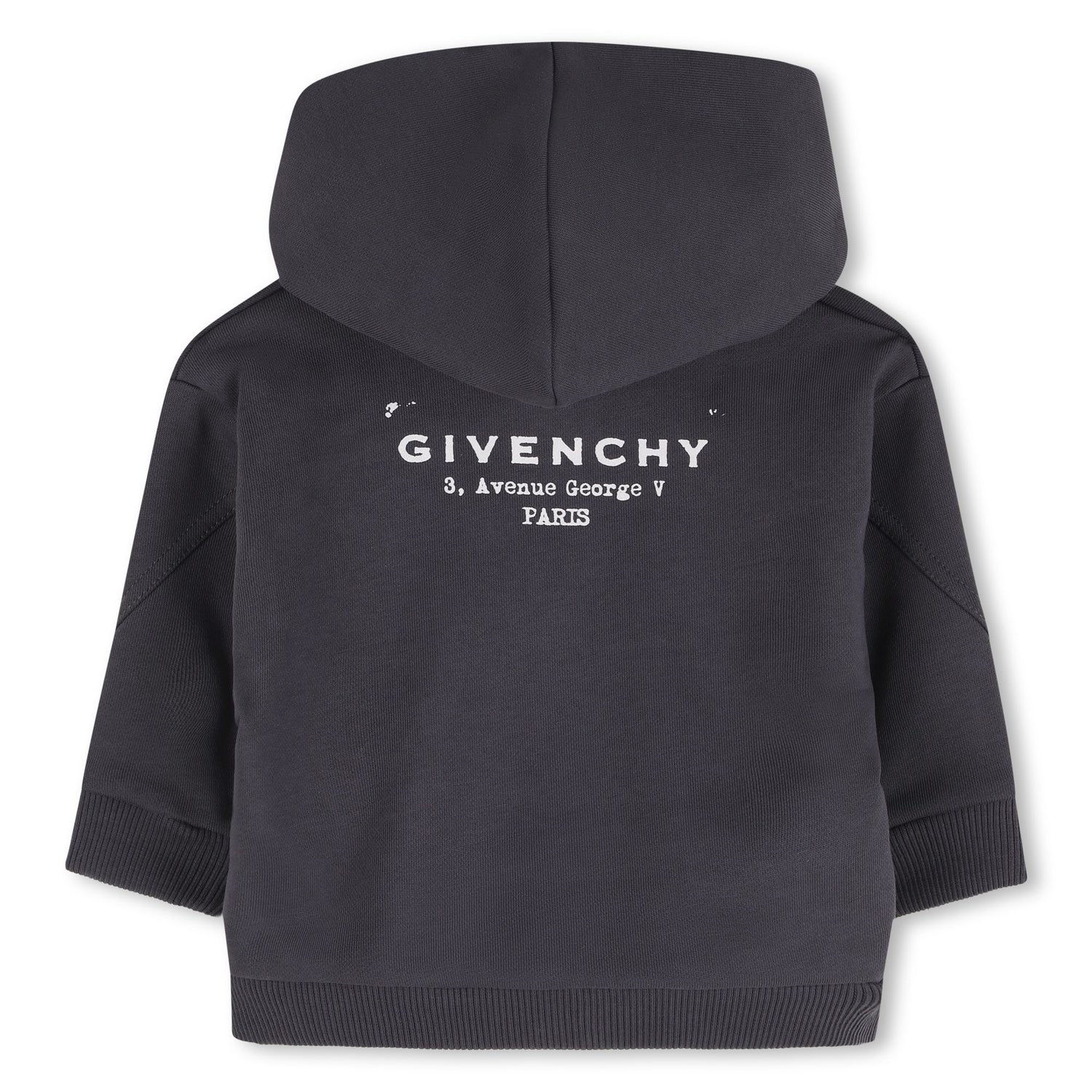 Zipped Fleece Hoodie Givenchy