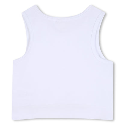 Ribbed Cotton Crop Top Givenchy