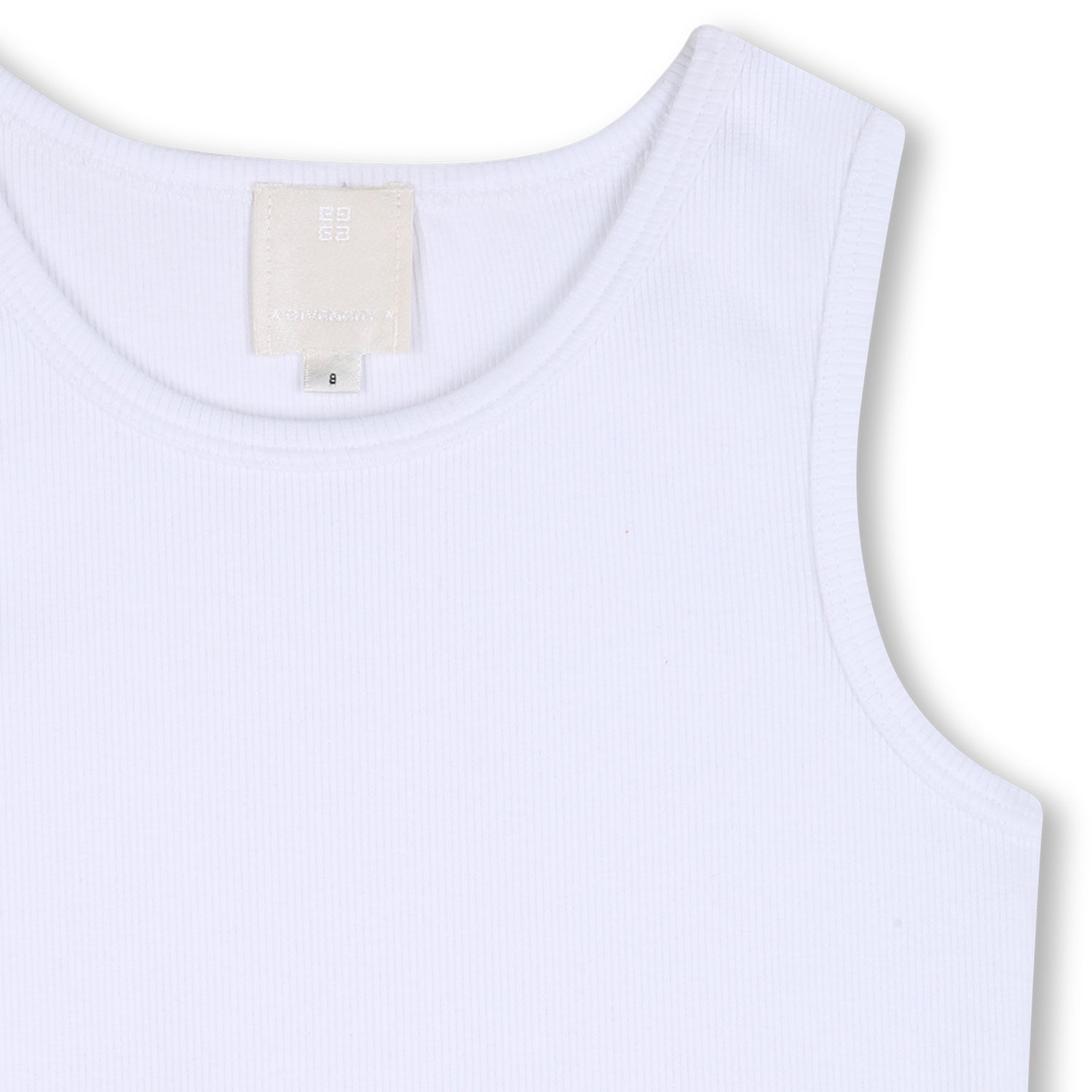 Ribbed Cotton Crop Top Givenchy