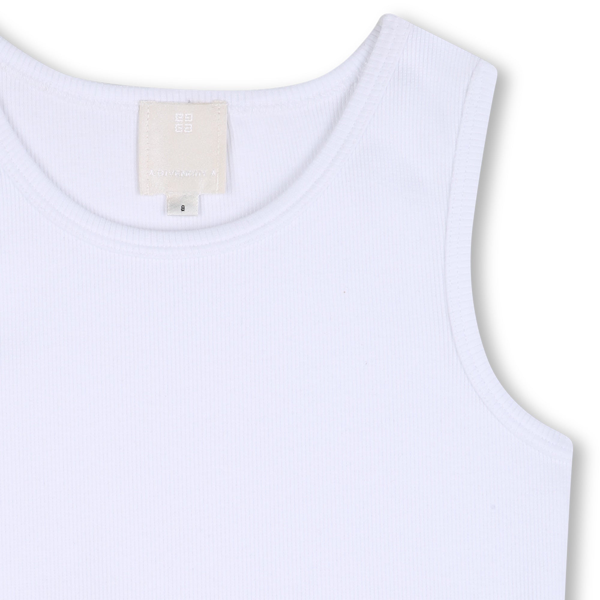 Ribbed Cotton Crop Top Givenchy