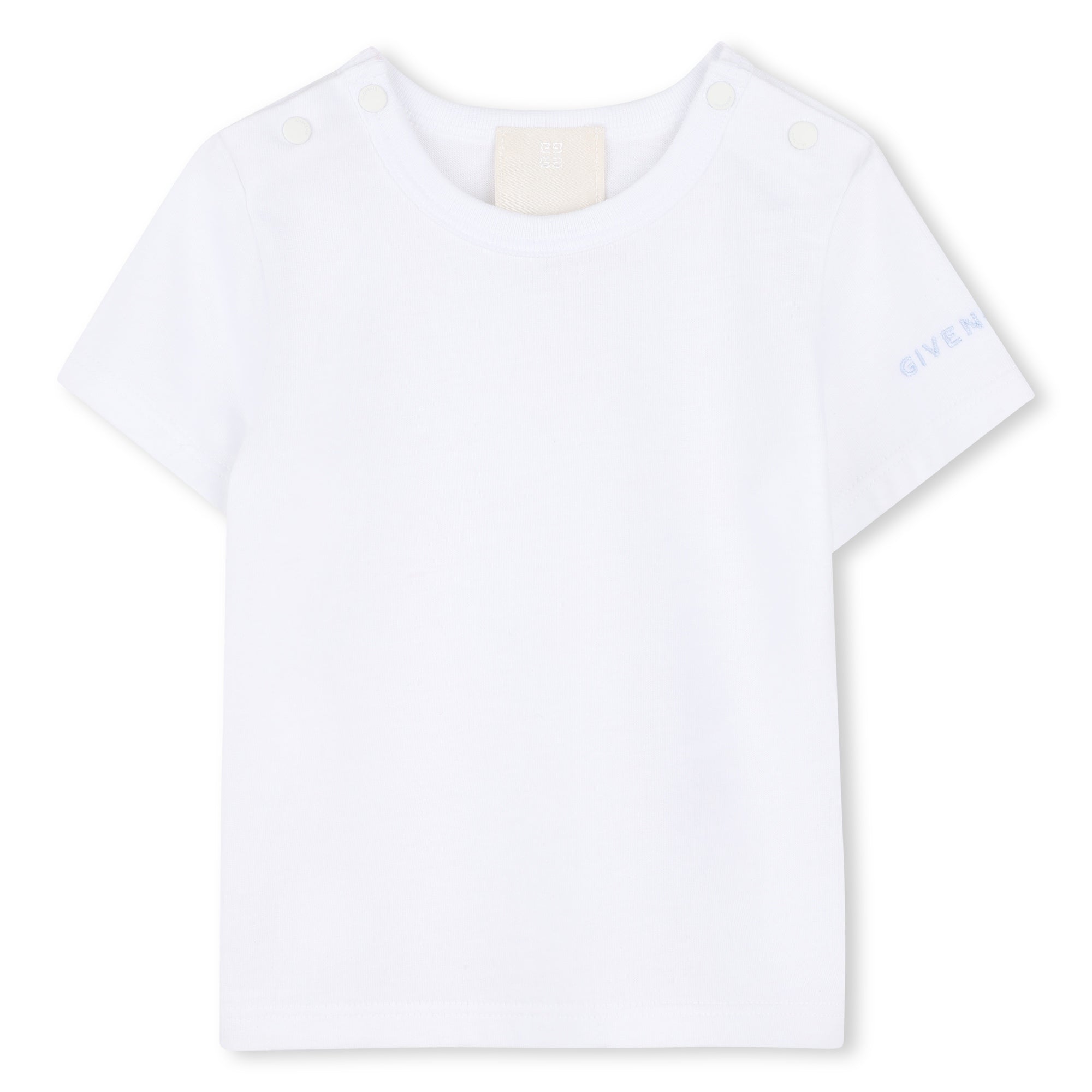 Cotton Tee &amp; Toile Overalls Set Givenchy