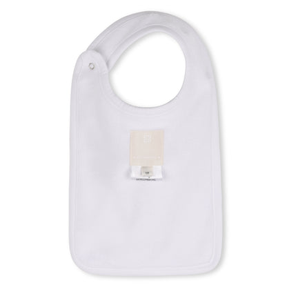 Cotton Interlock Pyjama Set with Toile de Jouy Print, Hat and Bib Givenchy