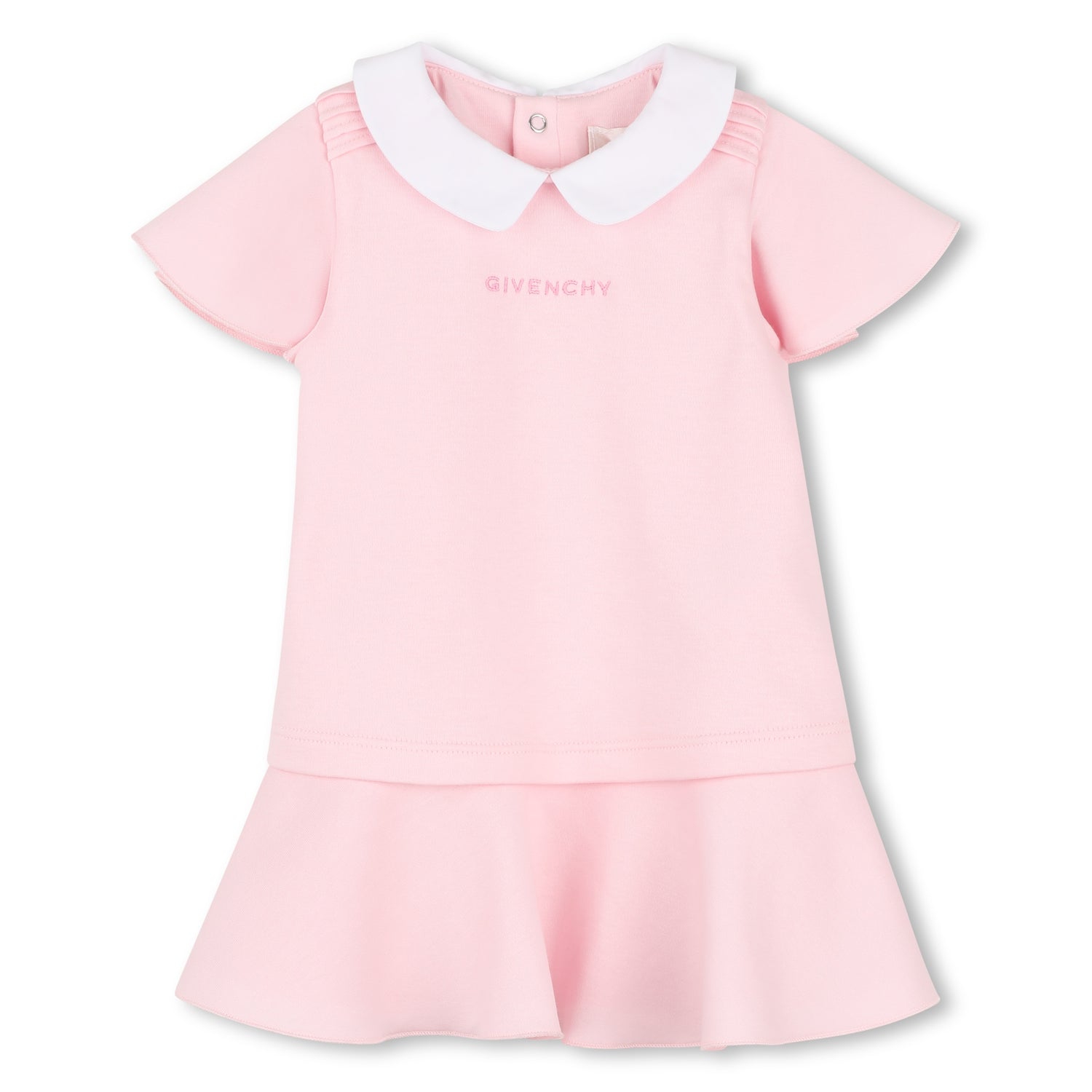 Cotton Dress, Bloomer &amp; Hat Set Givenchy