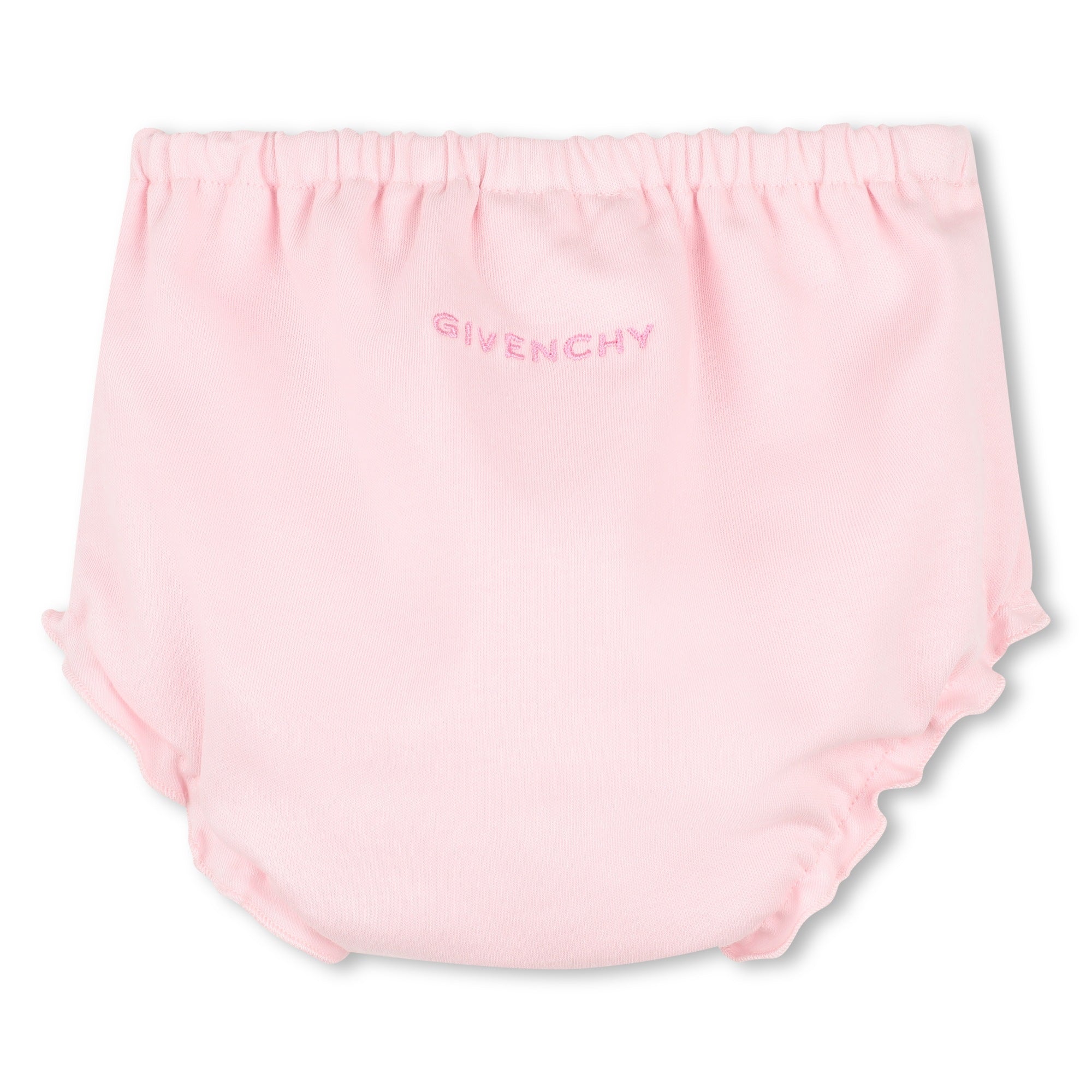 Cotton Dress, Bloomer &amp; Hat Set Givenchy