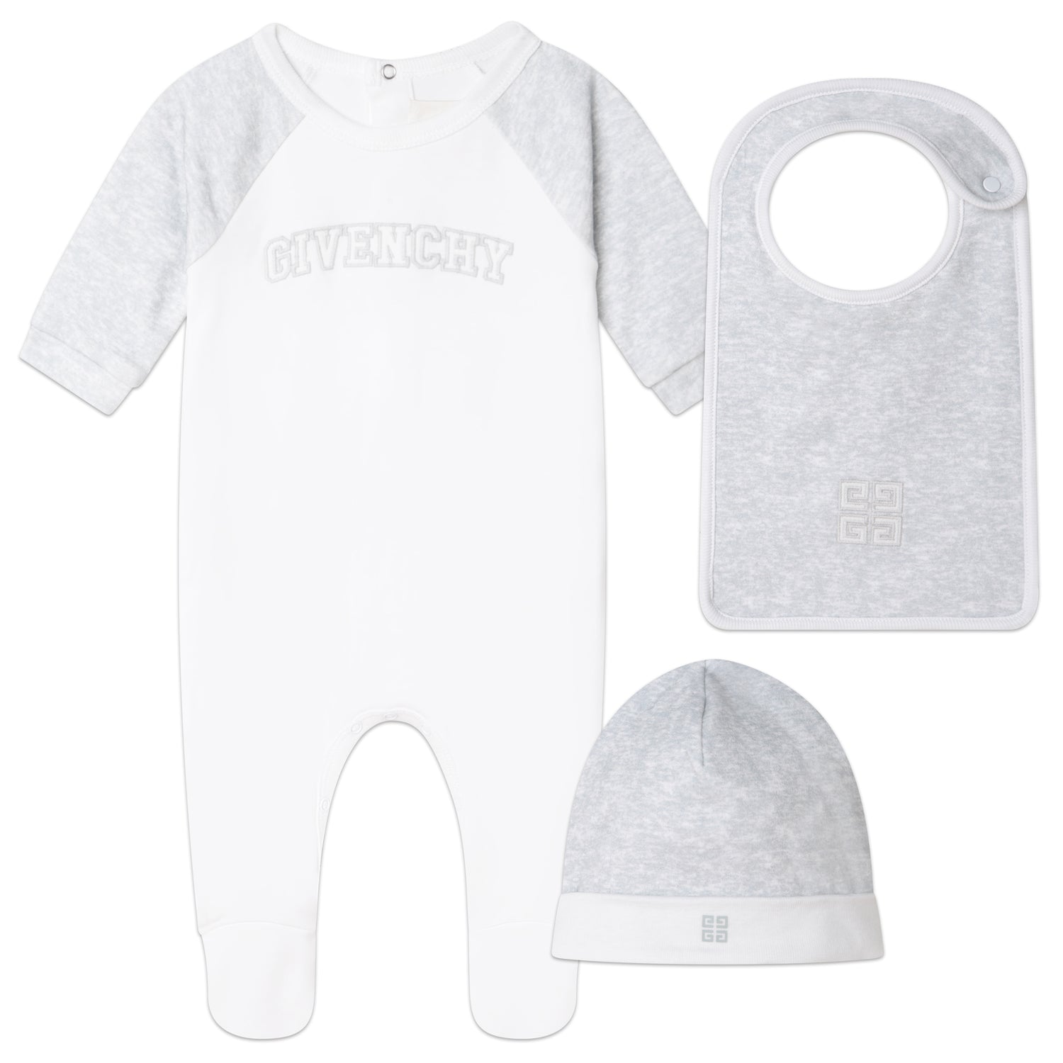 Pyjama Set, Bib &amp; Hat