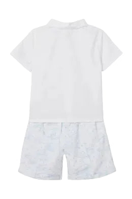 Cotton Logo-Pocket Two Piece Shorts Set Givenchy