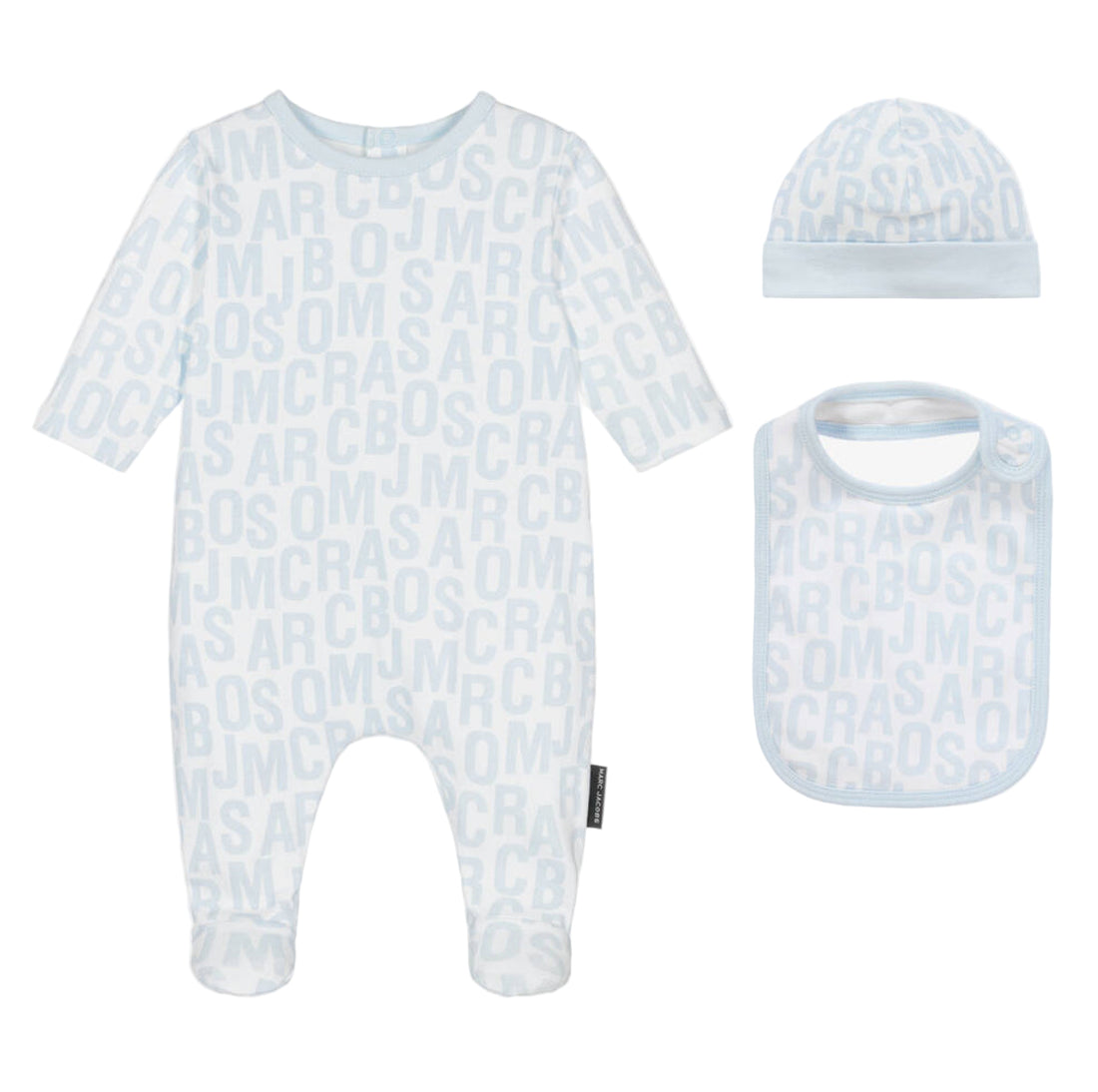 Printed Logo Two-Tone Pyjamas Set